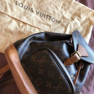 Authentic Mini LV Montsouris Backpack